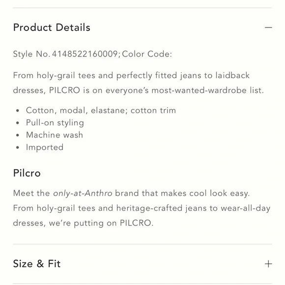 Anthropologie Pilcro Gray Collared Bodysuit - Picture 6 of 6